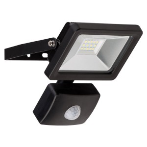 GOOBAY 58998 LED OUTDOOR FLOODLIGHT MIT BEWEGUNGSSENSOR SCHWARZ 10W 830lm