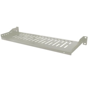 INT 712200 19 1U (150mm DEPTH & MAX LOAD 25kg) CANTILEVER SHELF GREY