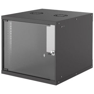 INTELLINET INT 714808 FLATPACK 19 9U (487x540x560) BASIC WALLMOUNT CABINET BLACK