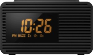 Panasonic Reloj de Escritorio Digital con Despertador RC-800 Negro