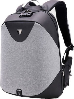 ARCTIC HUNTER τσάντα πλάτης B00208-DG με θήκη laptop 15.6, γκρι