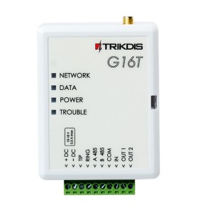 Módulo de comunicación Trikdis G16T 3G GSM/GPRS para todas las centrales de alarma CID