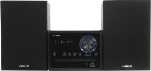 Aiwa Ηχοσύστημα 2.0 MSBTU-300 20W με CD / Digital Media Player και Bluetooth Μαύρο