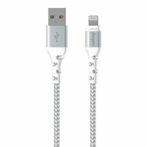 Energizer Braided USB to Lightning Cable Λευκό 2m (C520LKWH)