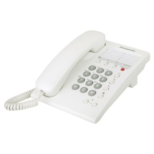 TELÉFONO INALÁMBRICO BLANCO PANASONIC KX-TS 550GRW