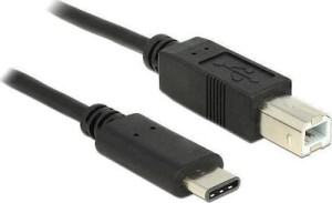 Delock 83328 Cable USB 2.0 Tipo-C a Tipo-B 0,5 m