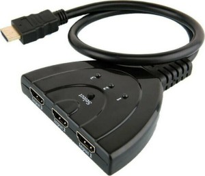 HD Switcher 3x1 Pigtail-Kabel