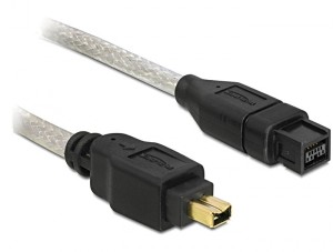 DELOCK 82589 Delock FireWire Cable 9-pin FireWire (B) → 4-pin FireWire (A)