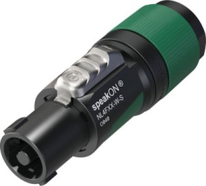 NEUTRIK NL4FXX-W-S SPEAKON 4ΠΟΛΙΚΟ ΓΙΑ ΚΑΛΩΔΙΑ ΔΙΑΜΕΤΡΟΥ 6 ΕΩΣ12MM