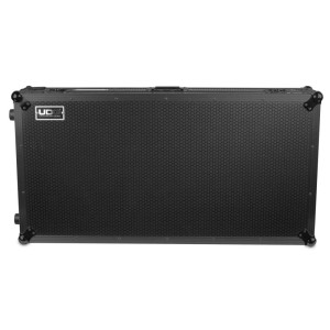 U91098BL UDG Ultimate Flight Case Set Pioneer PLX-CRSS12 & 1012 Mixer Blk Plus (L&W)