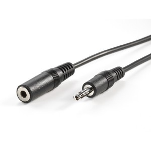 Valor, 11.99.4353, cable de extensión de 3.0 m, conector de 3.5 mm / conector de 3.5 mm. F / M