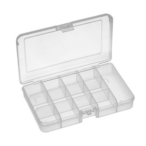 RND 550-00101 - Assortment Box, 163x112x31mm, Clear