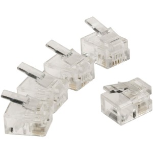 VLTP 90923T RJ11-Stecker 10 PCS RJ11