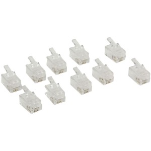 VLTP90913T Stecker RJ10 Stecker 10 Stück