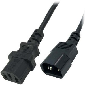 Valueline, VLEP 10500B 2.00, cable de extensión de alimentación de 3 x 0.75 mm. 2m.