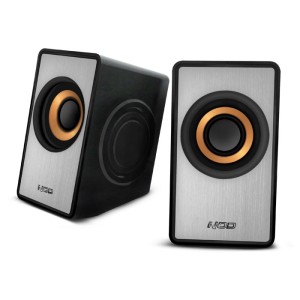 NOD SideFX SPK-003 Speaker 2.0 2x3W, schwarz / silber