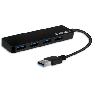 NOD METALL HUB 4.3 USB 3.0 4PORTS ALUMINIUM SCHWARZ