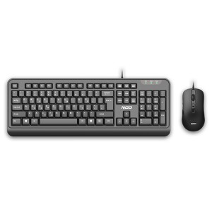 CONJUNTO DE TECLADO CON CABLE Y RATÓN NOD BUSINESSPRO