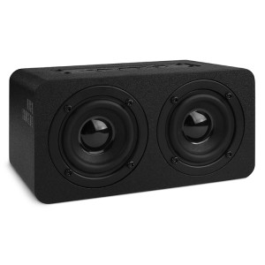 NOD ROCK CONCERT Altavoz de Madera Bluetooth 2x5W, Color Negro