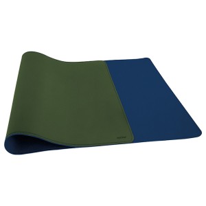 NOD STATUS XL GRÜN-BLAUES LEDER-MAUSPAD, 800 x 350 x 1.8 mm