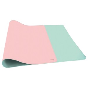 NOD STATUS XL CUERO MOUSEPAD ROSA-VERDE MENTA, 800x350x1.8mm