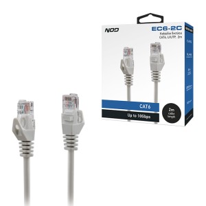 NOD EC6-2C Καλώδιο δικτύου CAT6, U/UTP, 2m