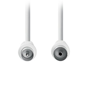 NOD AC-1.5B WHITE Καλώδιο κεραίας RF αρσενικό - RF θηλυκό, 1.5m