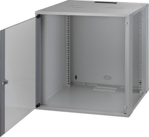 Mirsan Wall COM BOX da parete 12U con profondità 450mm GRIGIO CHIARO - WTC12U45MN.02