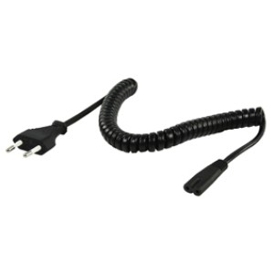 Valueline, CABLE-709, alimentatore a spirale Octaraki nero