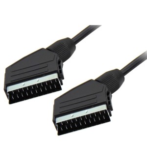 ΚΑΛΩΔΙΟ SCART ΣΕ SCART 3m CU OD8 ΜΑΥΡΟ CLB SC1003B SUT
