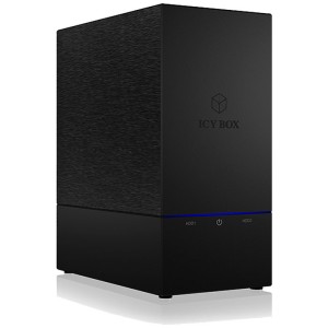 ICY BOX IB-RD3621U3 EST. CONTENITORE RAID PER 2 x 3.5 HDD A USB 3.0