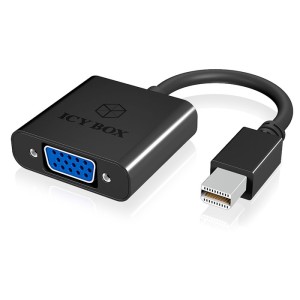 ICY BOX IB-AC539 Mini DP 1.1 to VGA Adapter, black / 60057