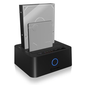 ICY BOX IB-123CL-U3 JBOD DOCKING E STAZIONE CLONE 2,5 / 3,5 USB 3.0