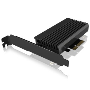ICY BOX IB-PCI214M2-HSL PCIe CARD WITH M.2 M-KEY SOCKET FOR ONE M.2 NVMe SSD /60