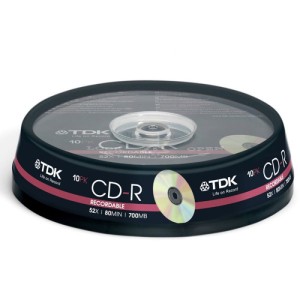 TDK CD-R 10 TEMAXIA