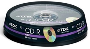 TDK CD-R AUDIO 10 TEMAXIA