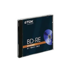 TDK BD-RE BLU-RAY WIEDERBESCHREIBBAR