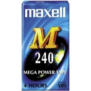 MAXELL E-240 M VIDEO TAPE