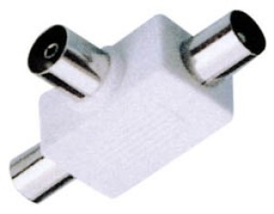 ADAPTADOR PAL HEMBRA / PAL 2 MACHO (T) PLÁSTICO EA2116 LNC