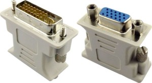 Powertech DVI-I Stecker - VGA Buchse (ADA-D001)