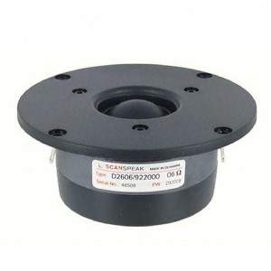 Scanspeak D2606 / 922000 tweeter a cupola 91,4db 6 Ohm