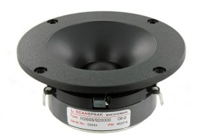 SCANSPEAK H2606 / 920000 Tweeter a cupola a tromba da 26 mm