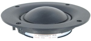 Scanspeak D7608/920010 faceplate dome midrange 92 db 8 Ohm