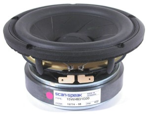 ScanSpeak 15W / 4831G00 Midwoofer 148mm 60Watt 87 db 4 Ohm REVELATOR