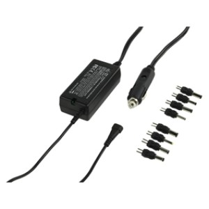 HQ, P.SUP.NBC-BL, 50W. Fuente de alimentación universal para coche 12VDC