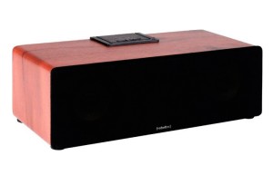 Altavoz recargable portátil de madera ambiental Bluethooth