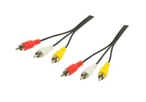 VLVP24300B50 CABLE A / V 3x RCA ΑΡΣ-3x RCA ΑΡΣ 5m