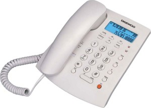 DISPOSITIVO TELEFÓNICO Daewoo DTC-310 CON RECONOCIMIENTO DE LLAMADAS