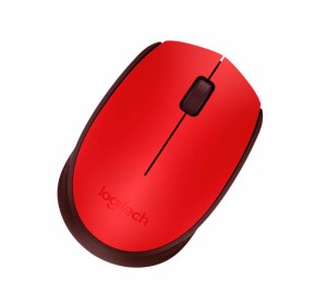 RATÓN INALÁMBRICO LOGITECH M171 ROJO