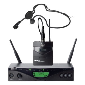 AKG WMS 470 SPORTS SET sistema di testine wireless UHF 1200 frequenze True Diversity